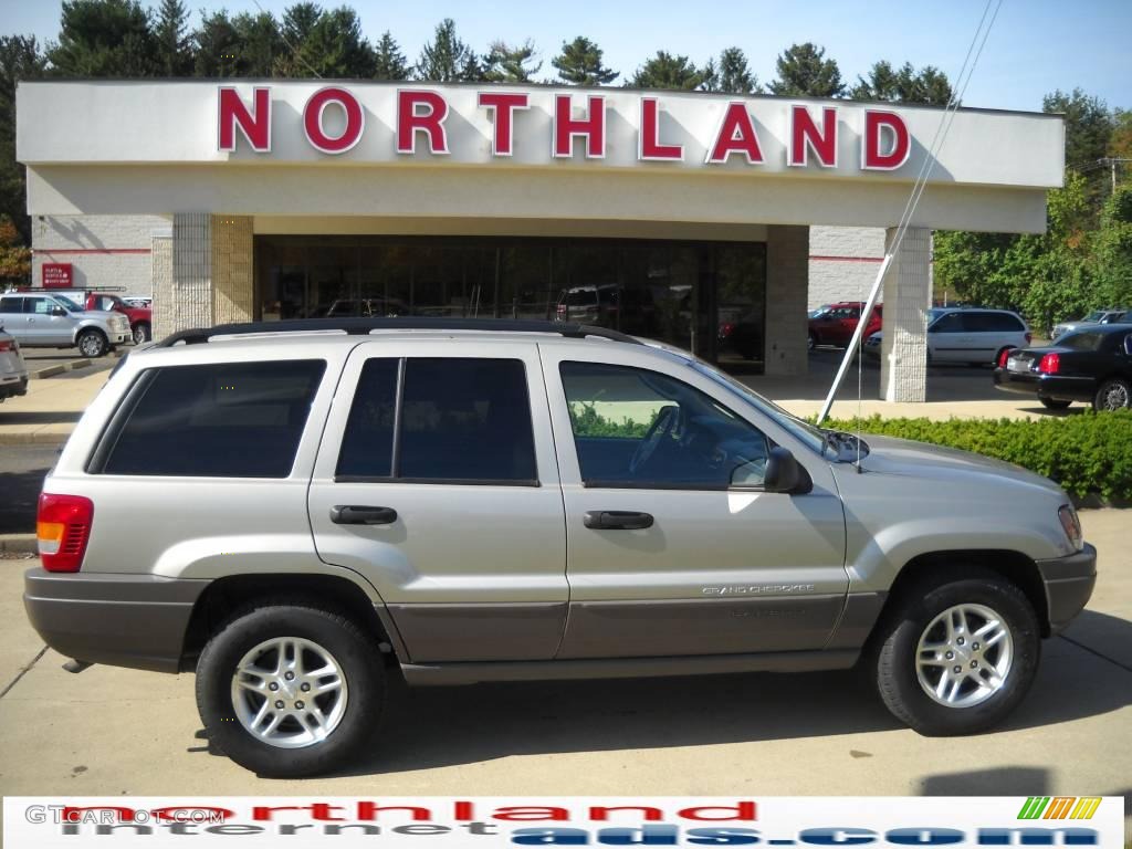 2003 Grand Cherokee Laredo 4x4 - Light Pewter Metallic / Dark Slate Gray photo #1