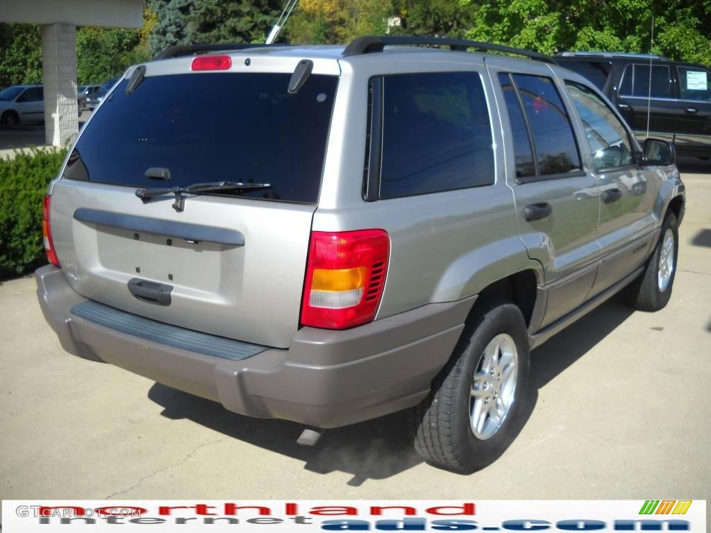 2003 Grand Cherokee Laredo 4x4 - Light Pewter Metallic / Dark Slate Gray photo #2