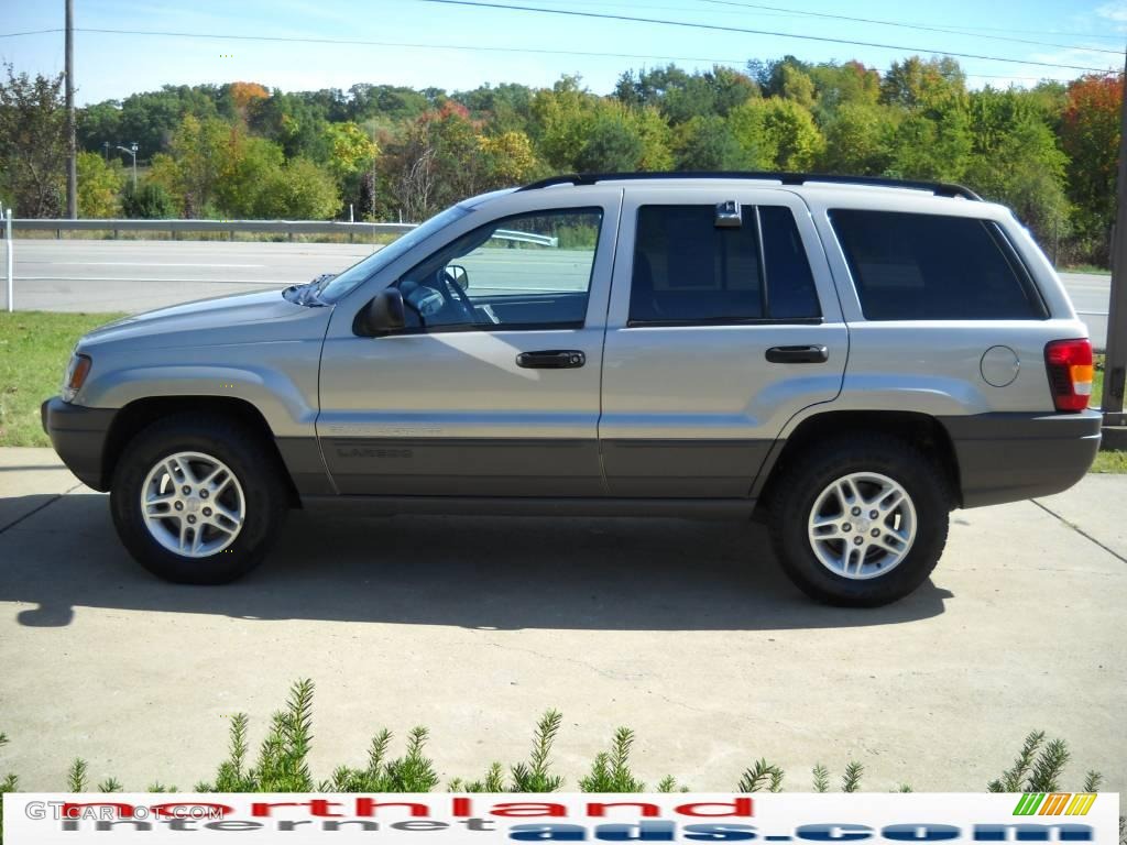 2003 Grand Cherokee Laredo 4x4 - Light Pewter Metallic / Dark Slate Gray photo #5