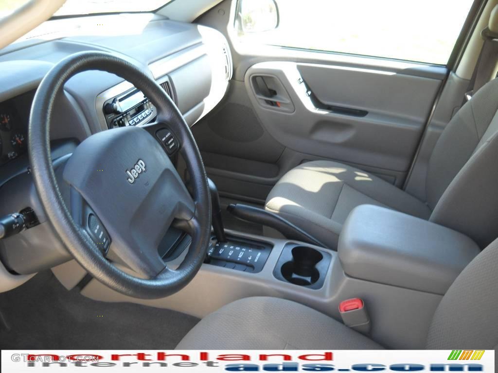 2003 Grand Cherokee Laredo 4x4 - Light Pewter Metallic / Dark Slate Gray photo #7