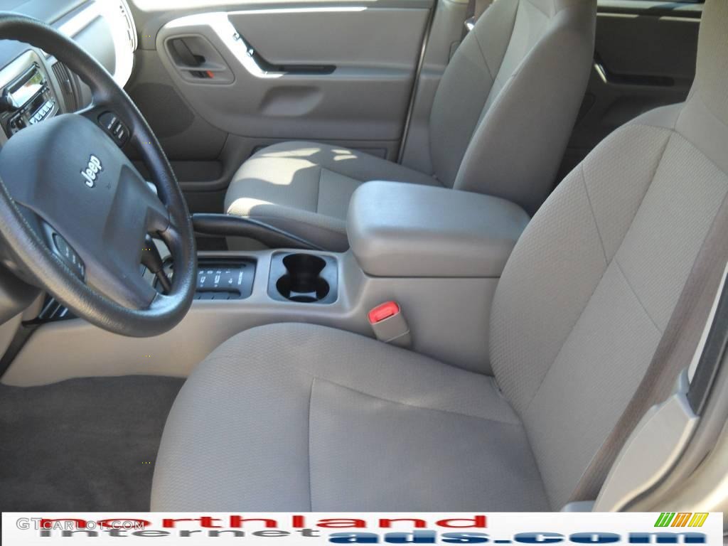 2003 Grand Cherokee Laredo 4x4 - Light Pewter Metallic / Dark Slate Gray photo #8