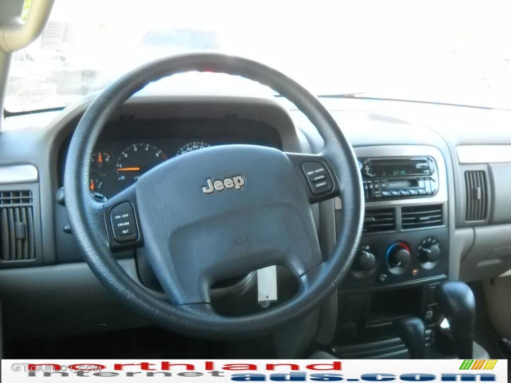2003 Grand Cherokee Laredo 4x4 - Light Pewter Metallic / Dark Slate Gray photo #11