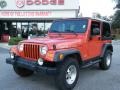 2005 Impact Orange Jeep Wrangler Rubicon 4x4  photo #1