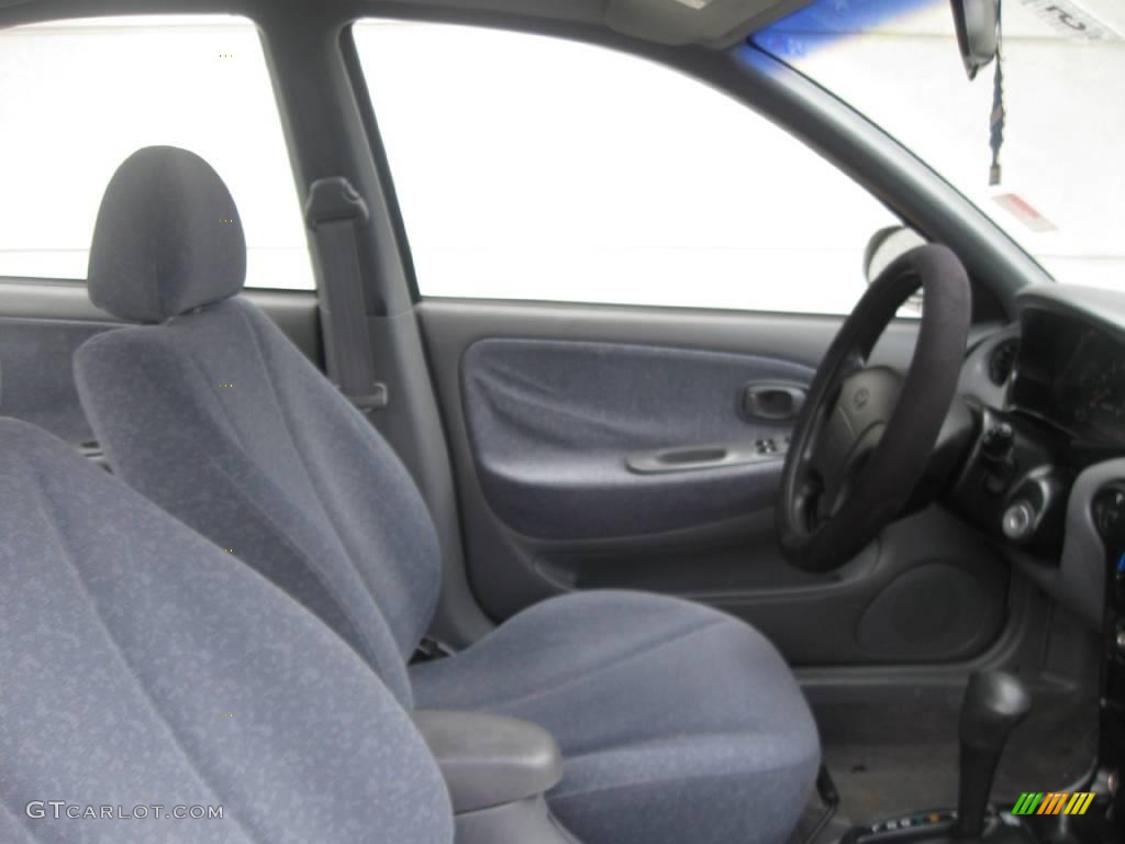 2000 Elantra GLS Sedan - Sandalwood / Gray photo #5