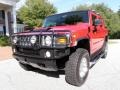 Victory Red 2005 Hummer H2 SUT