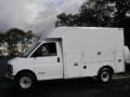 2002 Summit White Chevrolet Express Cutaway 3500 Commercial Van  photo #1