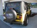 2006 Solar Yellow Jeep Wrangler Unlimited Rubicon 4x4  photo #5