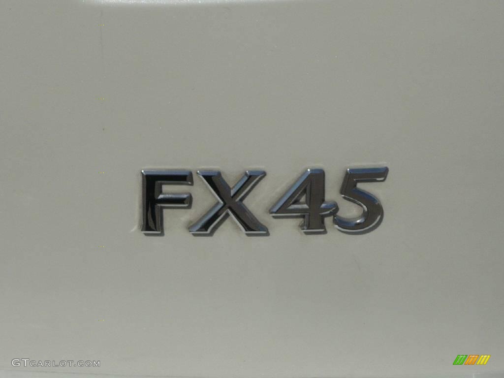 2006 FX 45 AWD - Ivory White Pearl / Wheat photo #32