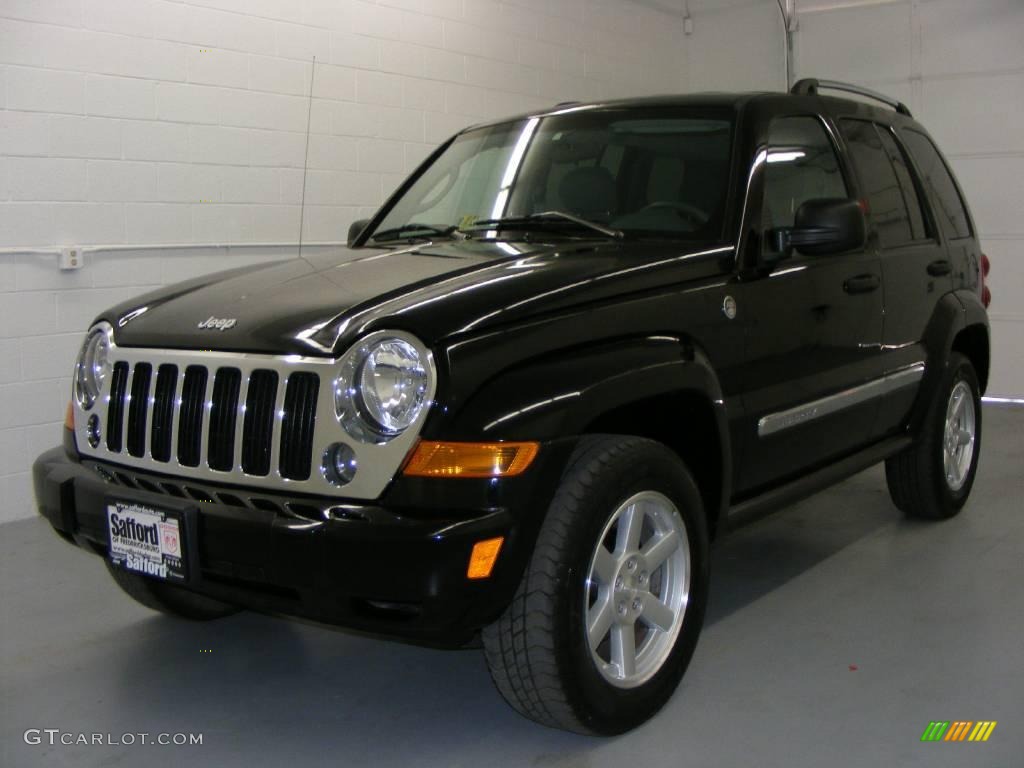 2007 Black Clearcoat Jeep Liberty Limited 4x4 #19371206 Photo #11