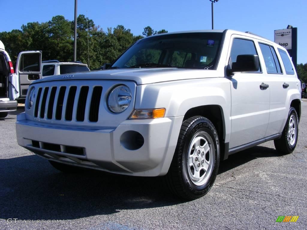 2007 Patriot Sport - Bright Silver Metallic / Pastel Slate Gray photo #4