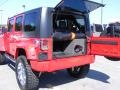 2009 Flame Red Jeep Wrangler Unlimited X 4x4  photo #17