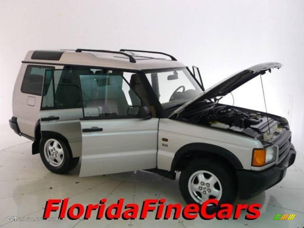 2001 Discovery II SD - Blenheim Silver Metallic / Bahama Beige photo #8