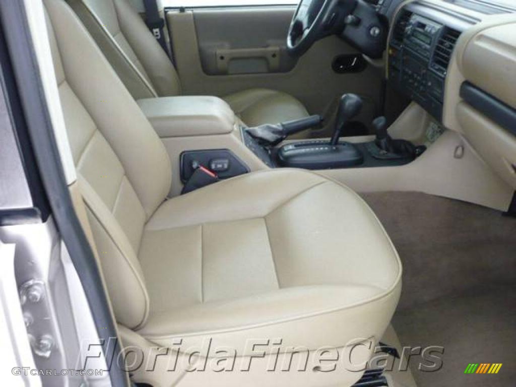 2001 Discovery II SD - Blenheim Silver Metallic / Bahama Beige photo #13