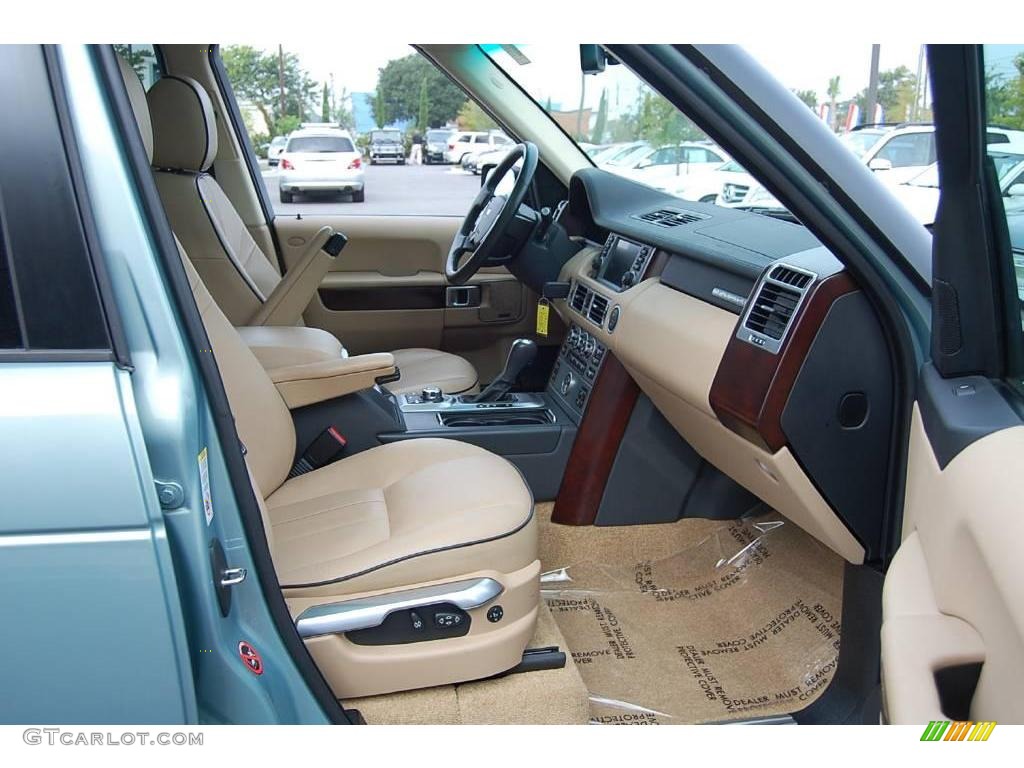 2008 Range Rover V8 HSE - Lucerne Green Metallic / Sand photo #14