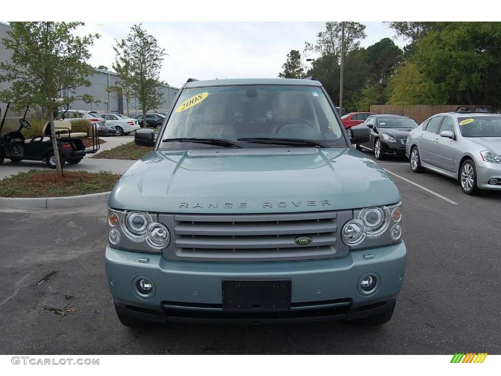 2008 Range Rover V8 HSE - Lucerne Green Metallic / Sand photo #16