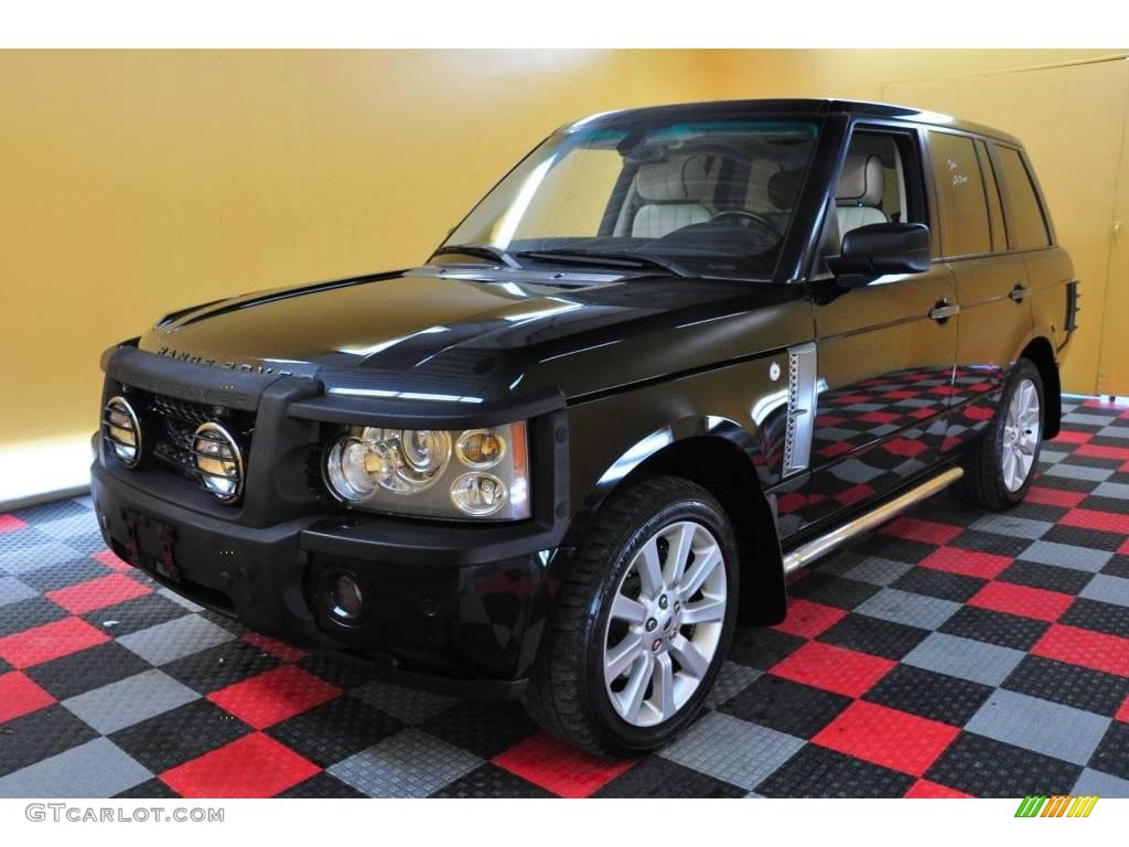 2006 Range Rover Supercharged - Java Black Pearl / Sand/Jet photo #3