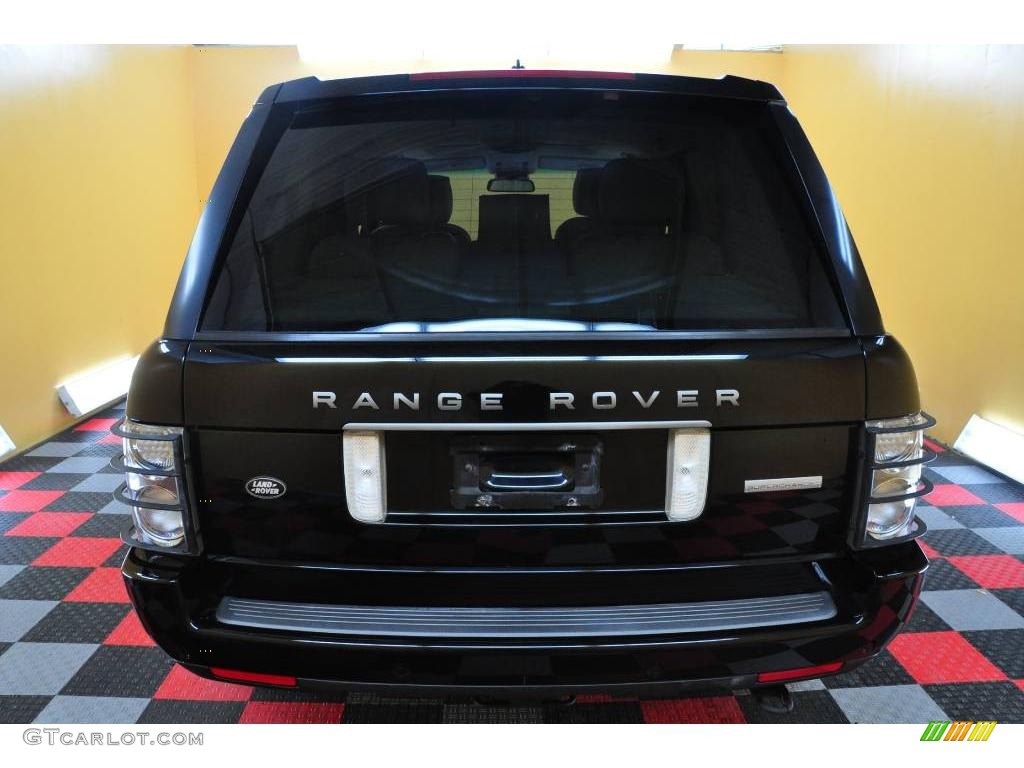 2006 Range Rover Supercharged - Java Black Pearl / Sand/Jet photo #5