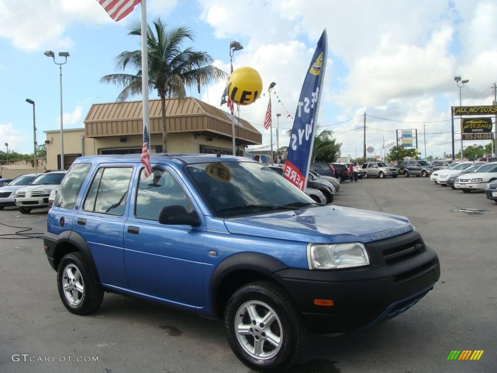 2003 Freelander S - Monte Carlo Blue Metallic / Black photo #1