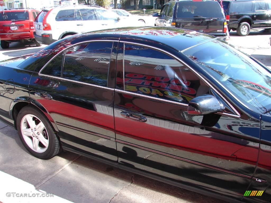 2001 LS V6 - Black / Deep Charcoal photo #25