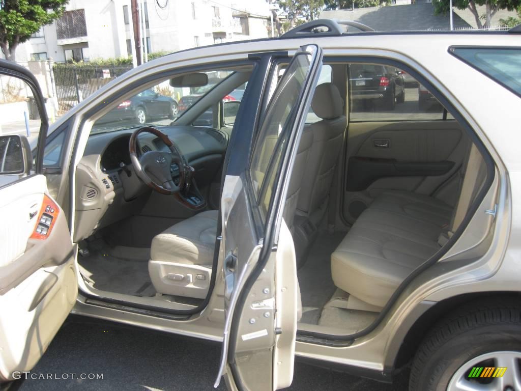 2003 RX 300 AWD - Burnished Gold Metallic / Ivory photo #28
