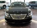 Obsidian Black - LS 600h L Hybrid Photo No. 8
