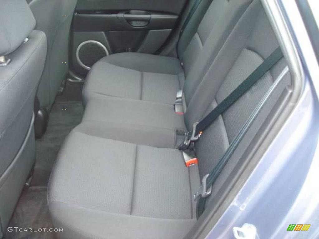 2008 MAZDA3 s Sport Hatchback - Galaxy Gray Mica / Gray photo #11