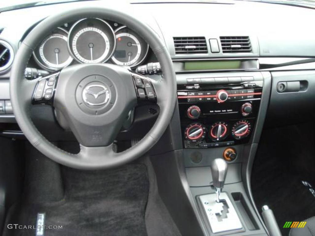2008 MAZDA3 s Sport Hatchback - Galaxy Gray Mica / Gray photo #14