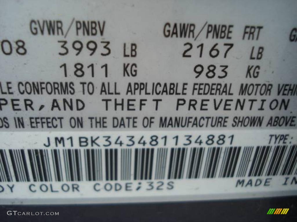2008 MAZDA3 s Sport Hatchback - Galaxy Gray Mica / Gray photo #25