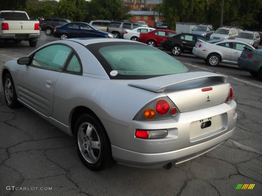 2003 Eclipse GS Coupe - Sterling Silver Metallic / Midnight photo #4