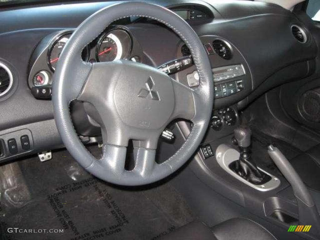 2007 Eclipse GT Coupe - Pure Red / Dark Charcoal photo #18