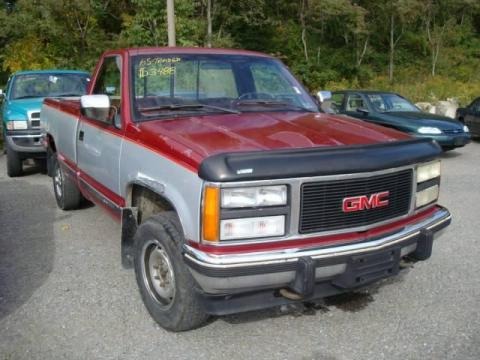 1991 GMC Sierra 1500 SLE Regular Cab 4x4 Data, Info and Specs