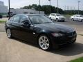 2007 Jet Black BMW 3 Series 335i Sedan  photo #2