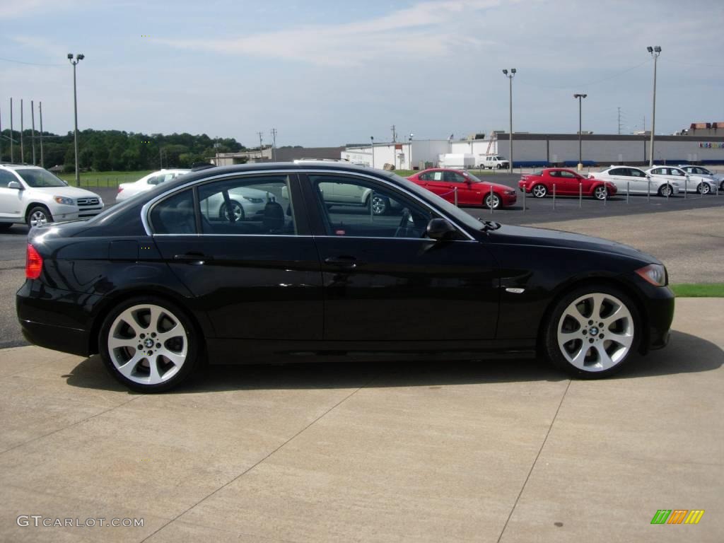 2007 3 Series 335i Sedan - Jet Black / Black photo #5