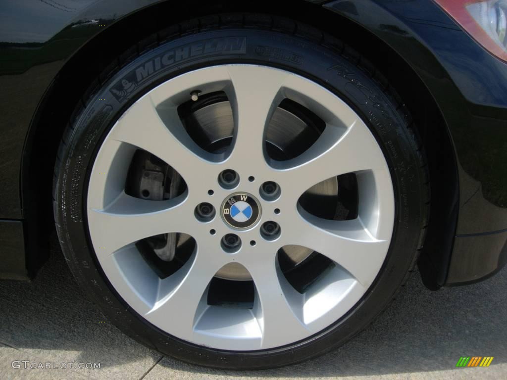 2007 3 Series 335i Sedan - Jet Black / Black photo #13