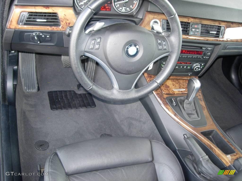 2007 3 Series 335i Sedan - Jet Black / Black photo #15