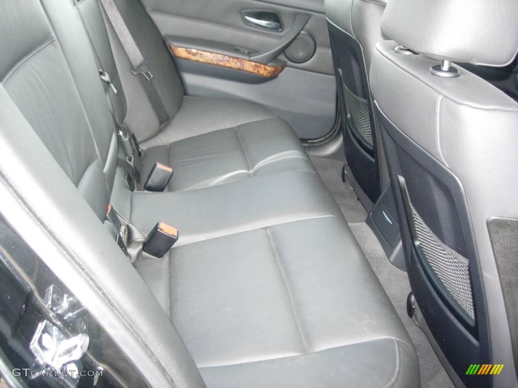 2007 3 Series 335i Sedan - Jet Black / Black photo #18