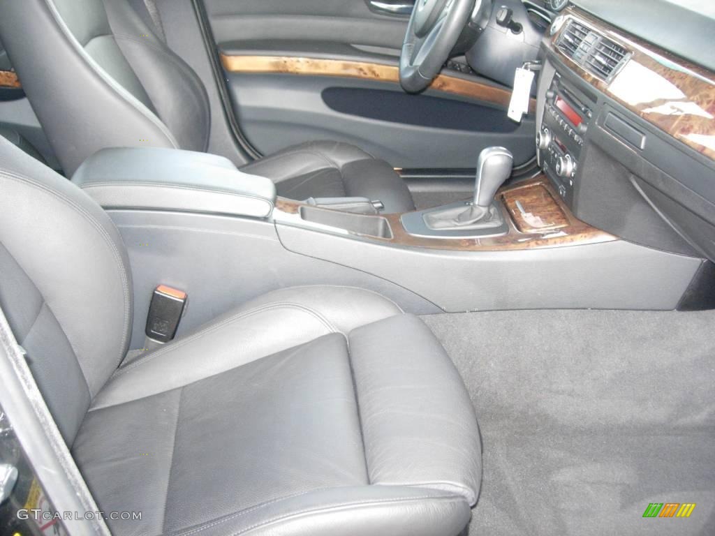 2007 3 Series 335i Sedan - Jet Black / Black photo #19