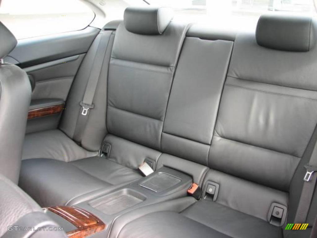 2007 3 Series 335i Coupe - Titanium Silver Metallic / Black photo #6