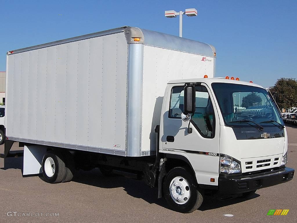 2007 W Series Truck W4500 Commercial Moving Truck - White / Gray photo #1