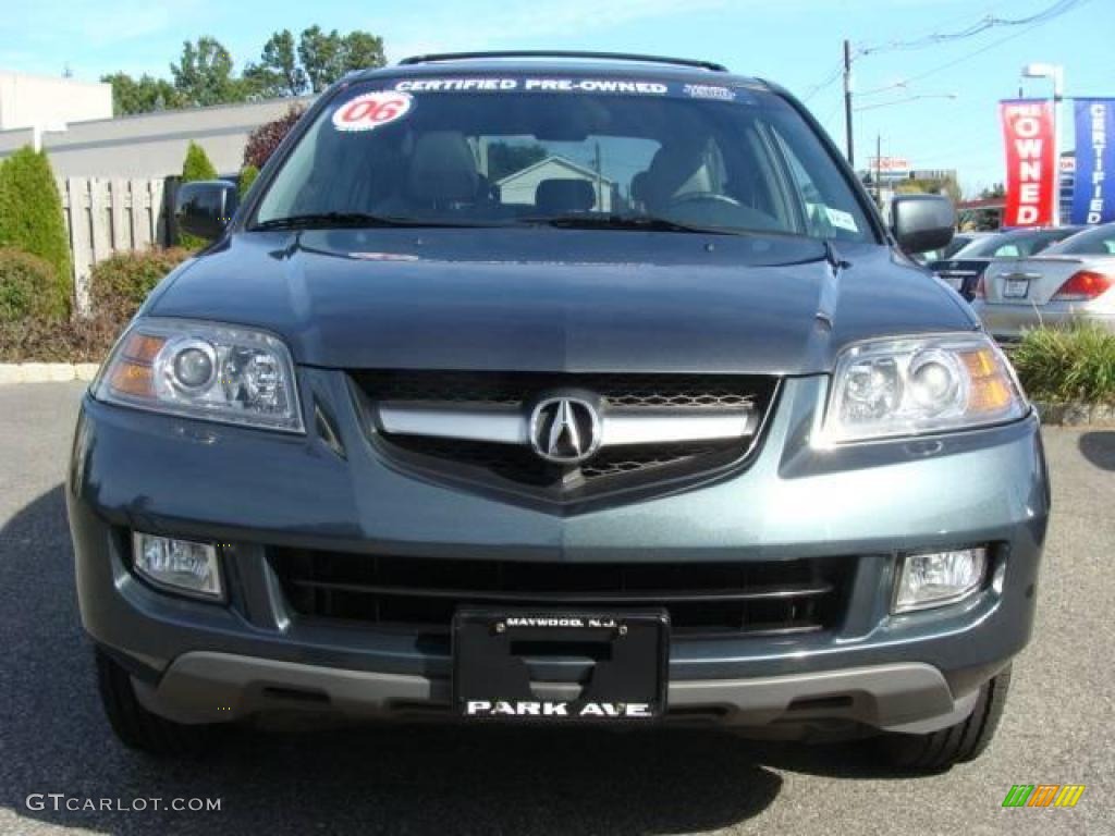 2006 MDX Touring - Sage Brush Green Pearl / Quartz photo #2