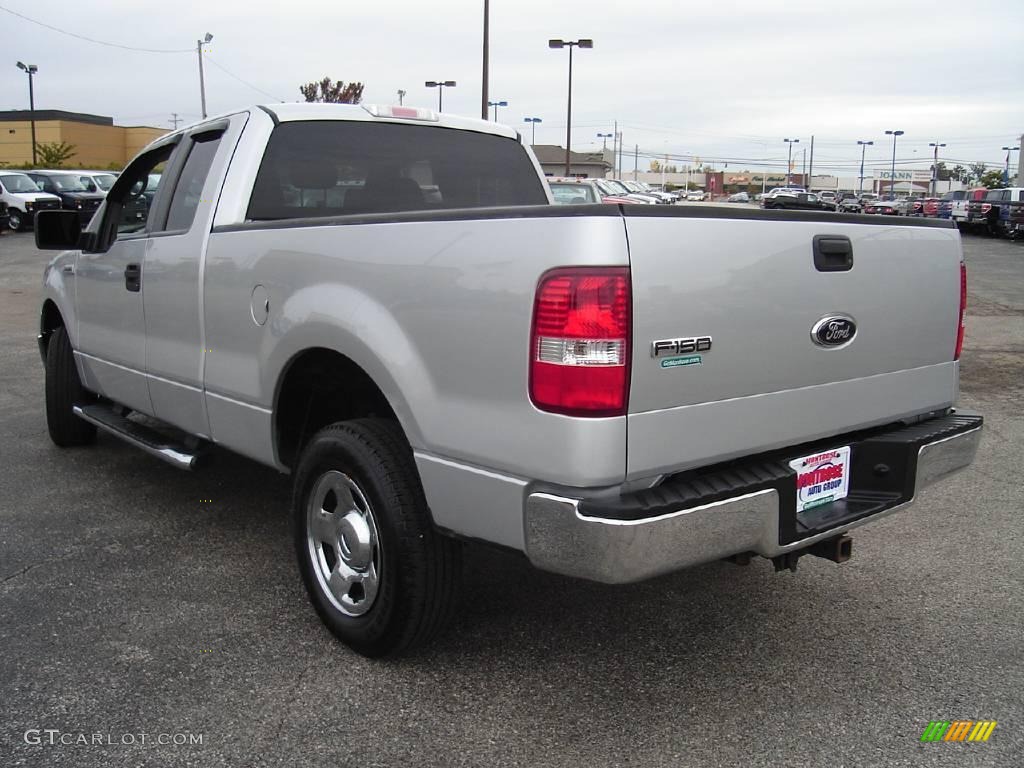 2006 F150 XLT SuperCab 4x4 - Silver Metallic / Medium/Dark Flint photo #3