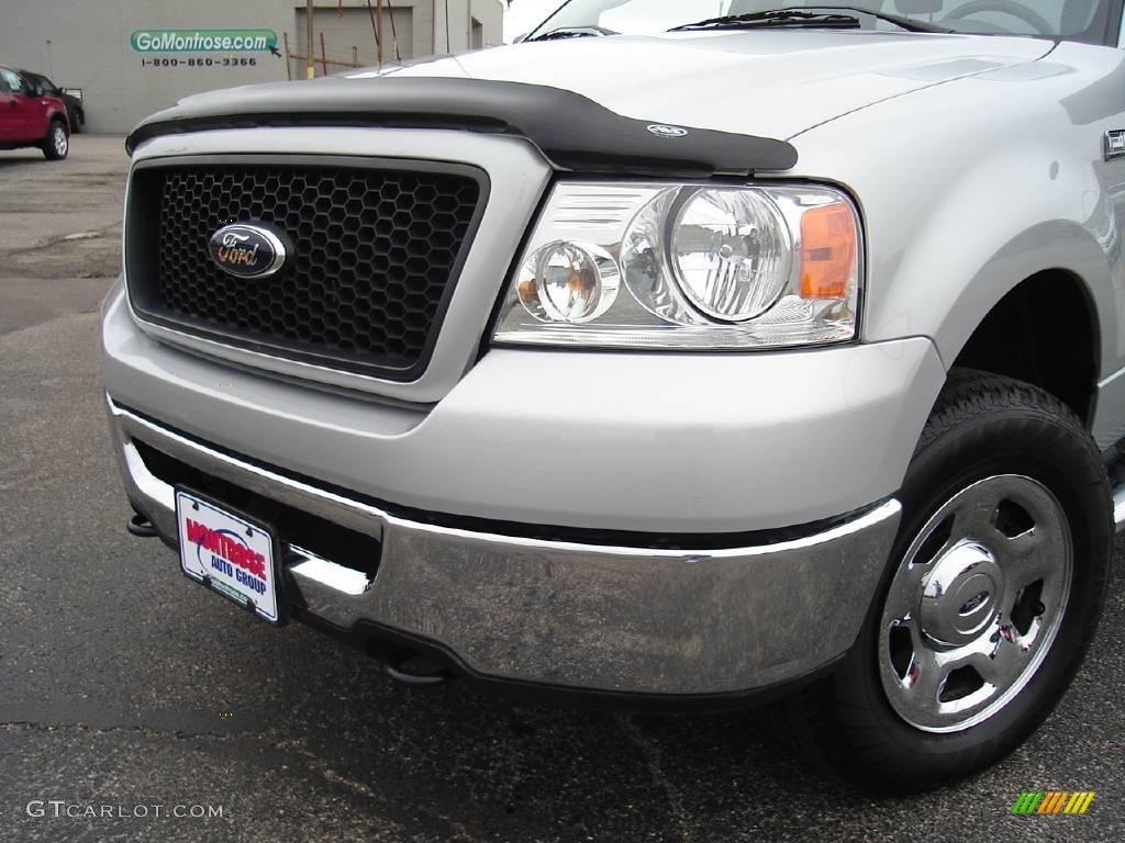 2006 F150 XLT SuperCab 4x4 - Silver Metallic / Medium/Dark Flint photo #9