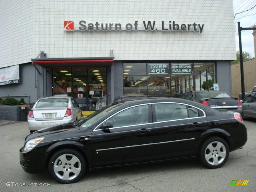 2007 Aura XE - Black Onyx / Gray photo #1