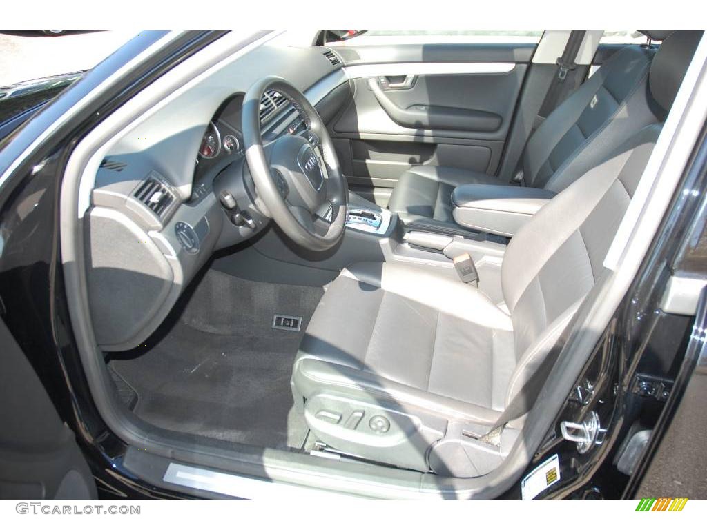 2007 A4 2.0T quattro Sedan - Brilliant Black / Ebony photo #13