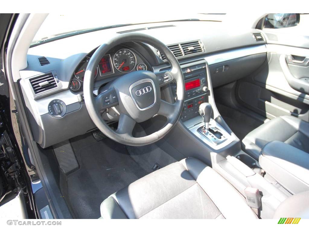2007 A4 2.0T quattro Sedan - Brilliant Black / Ebony photo #14