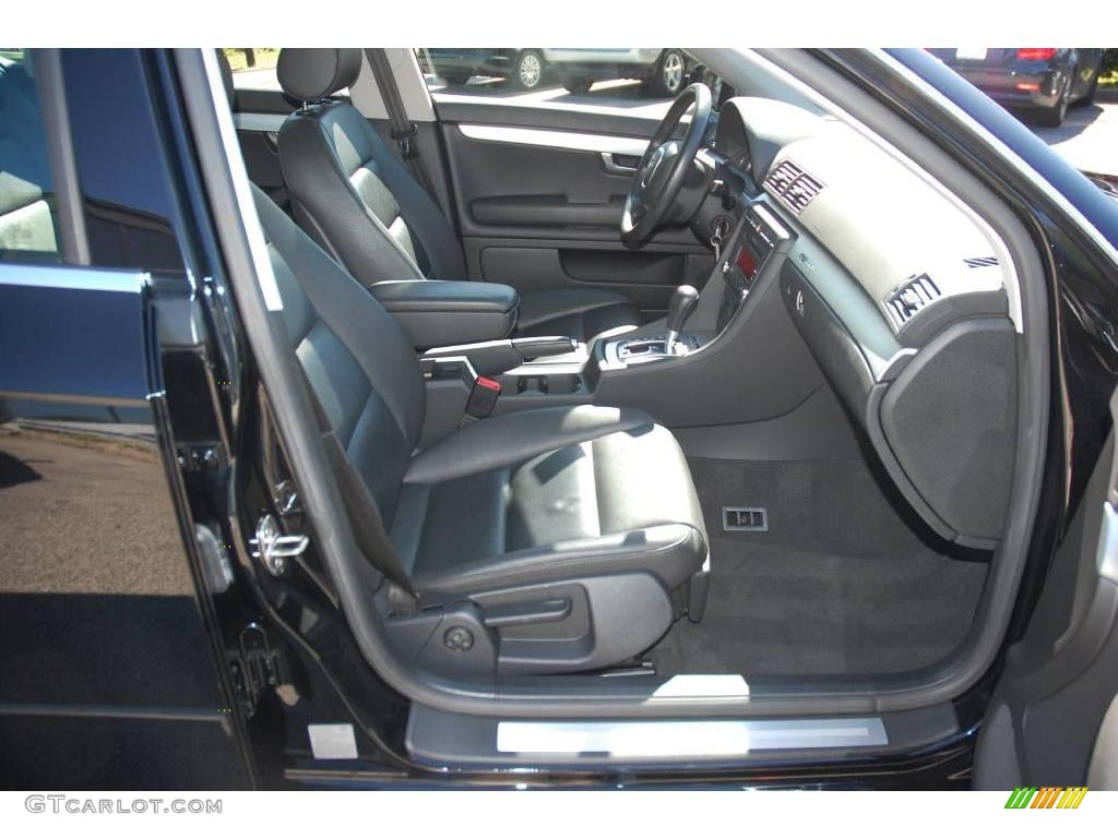2007 A4 2.0T quattro Sedan - Brilliant Black / Ebony photo #21
