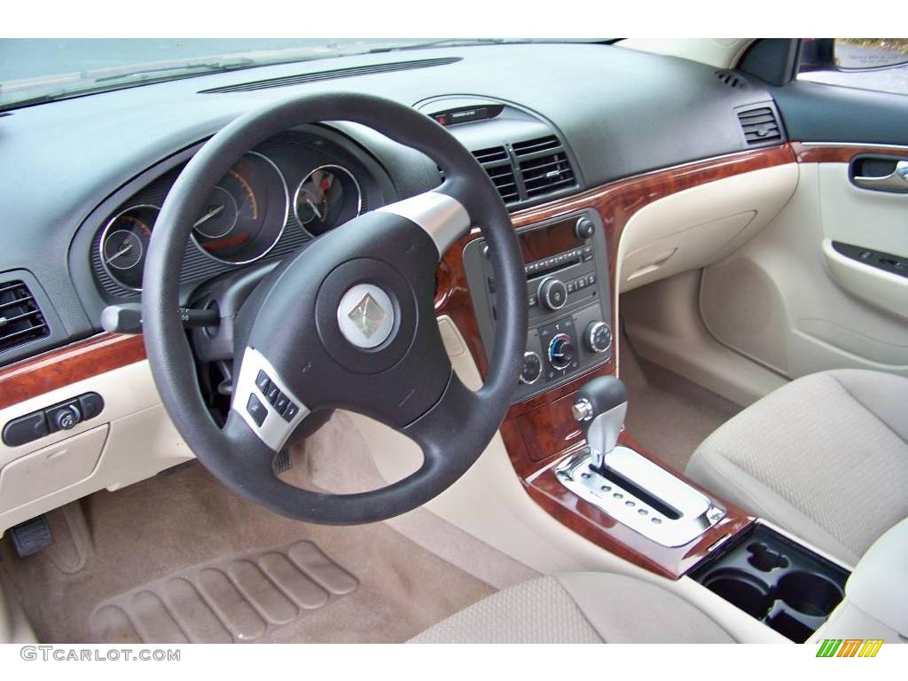 Tan Interior 2007 Saturn Aura XE Photo #19445174