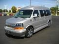 2010 Sheer Silver Metallic Chevrolet Express LS 1500 Explorer Conversion Van  photo #3