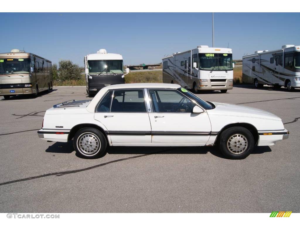 1991 LeSabre Limited Sedan - White / Blue photo #4