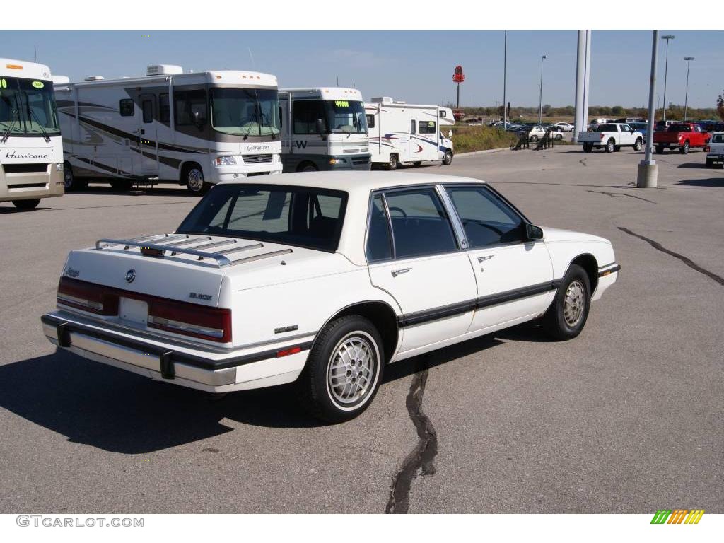 1991 LeSabre Limited Sedan - White / Blue photo #5